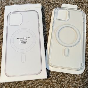 Apple brand iPhone 12 Pro MagSafe clear case